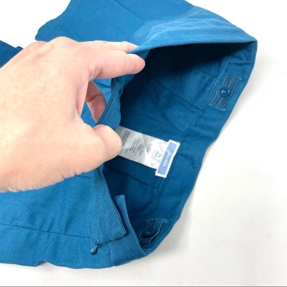 JACADI Paris Girls Pleated Blue Twill Skort Size 5 - Picture 5 of 6